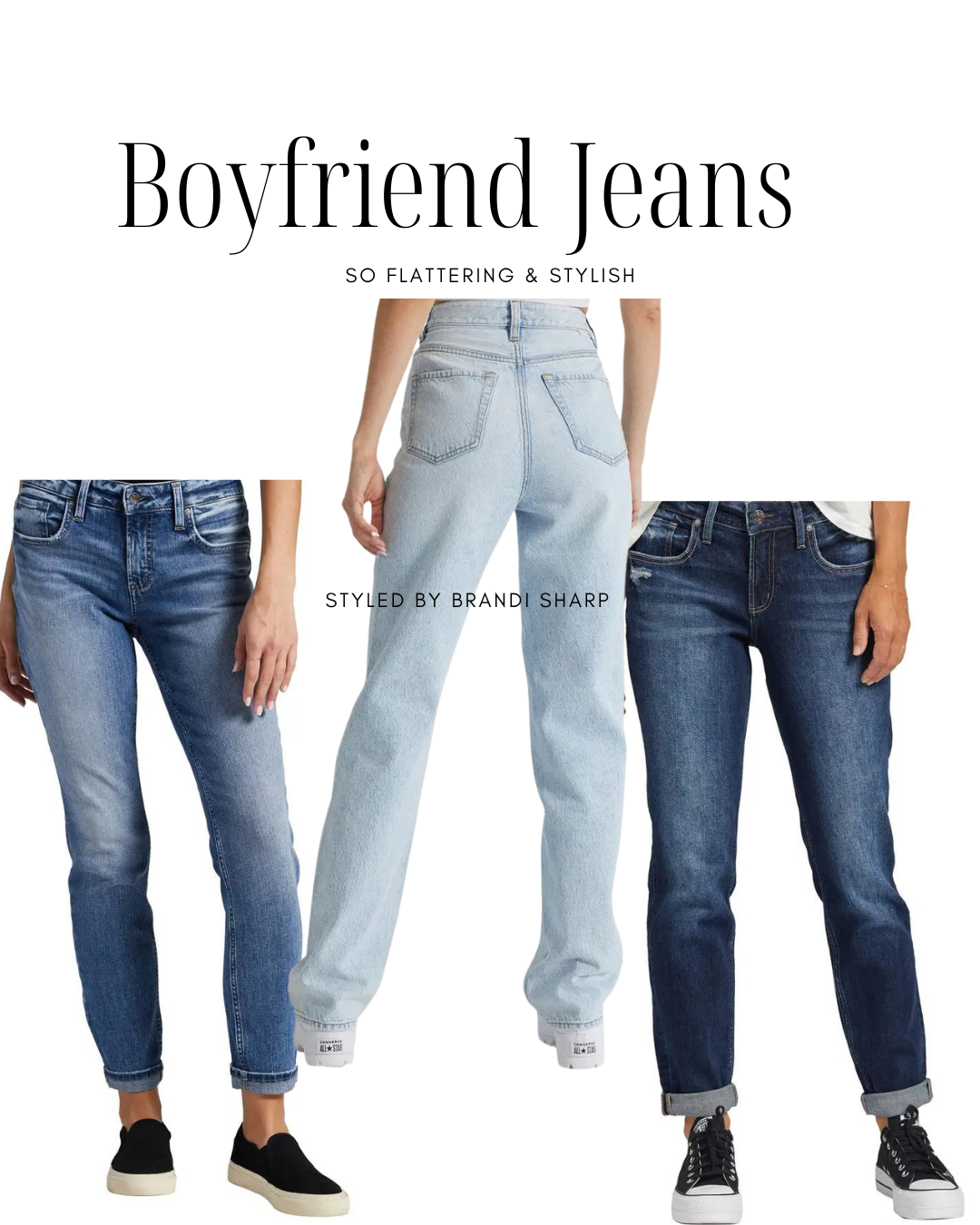 Boyfriend jeans with fashion blogger brandi sharp shop Brandi Sharp LTK