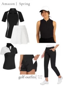 Brandi Sharp LTK golf outfit ideas