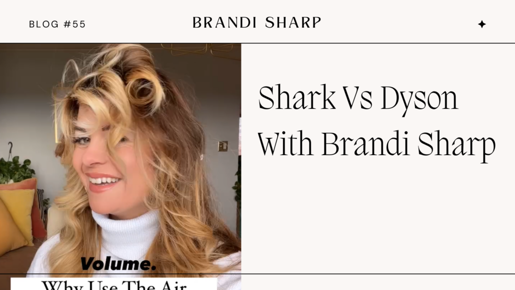 Brandi Sharp Dyson VS the shark