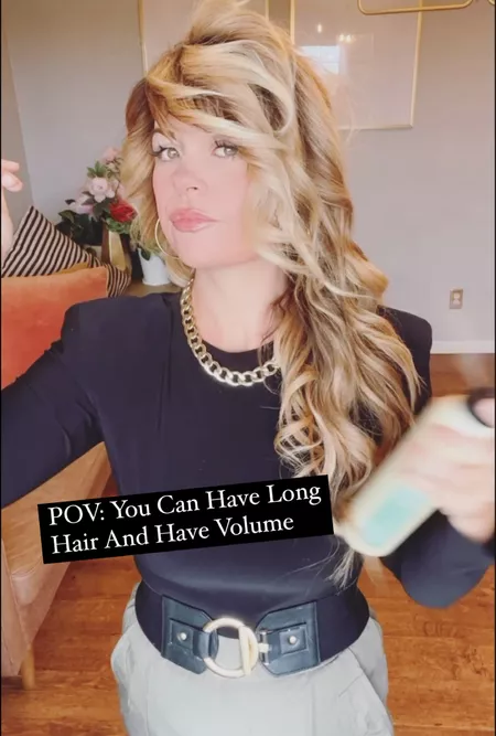 Volume Hairstyles for long hair with Brandi Sharp