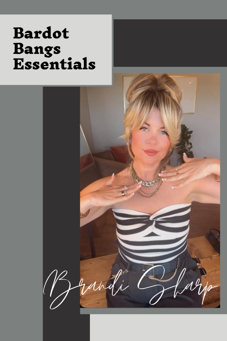 Hairstyling Bangs With Stylist Brandi Sharp