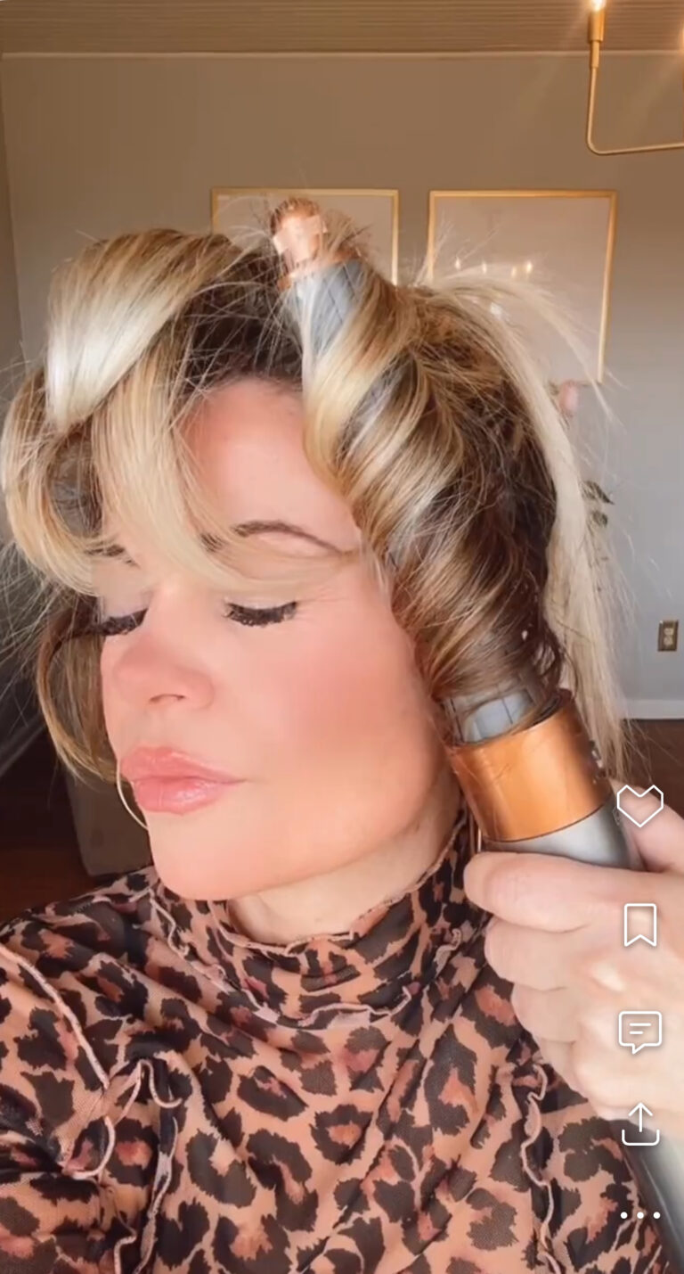 The Perfect Bang Routine With The Dyson Air Wrap With Stylist Brandi Sharp